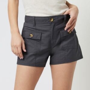Vuori Women's Vintage Ripstop Utility shorts Medium Charcoal